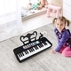 preview thumbnail 2 of 8, Kids Piano Keyboard 37-Key Kids Toy Keyboard Piano with Microphone - 16.1" x 9" x 17.9" (L x W x H)