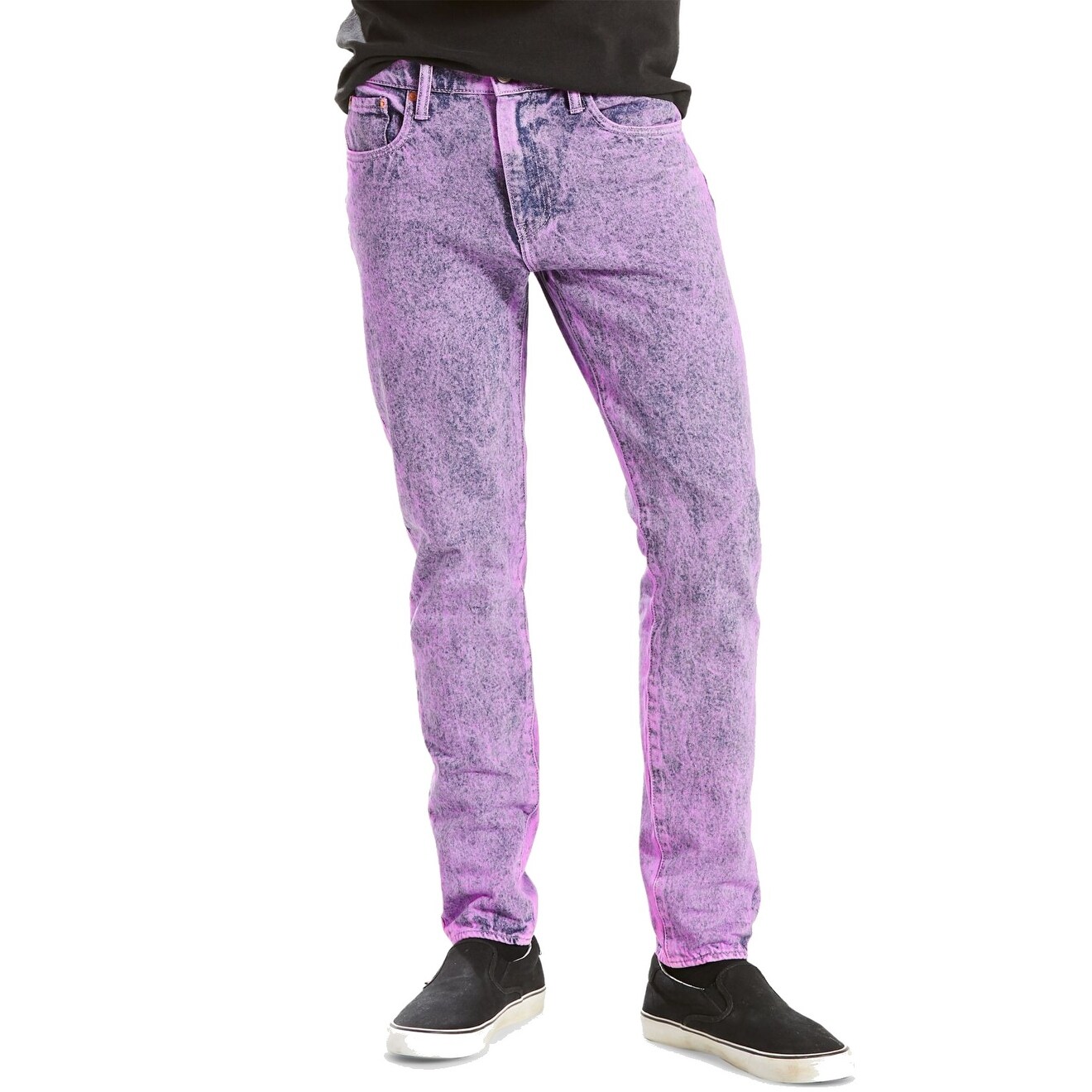 mens purple levi jeans