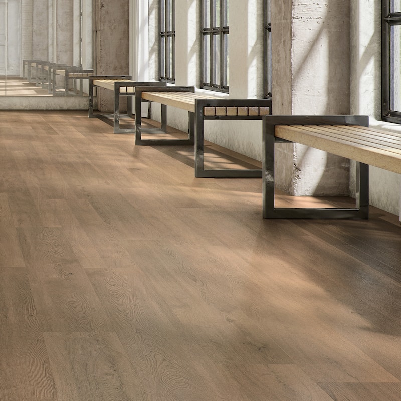 Daltile Asher Bend 9" x 71" Rigid Click Luxury Vinyl Flooring (6 Pc per Carton) (26.50 Sq Ft per Carton) - N/A