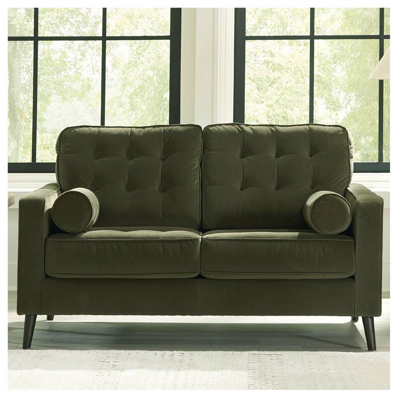 Signature Design by Ashley Reveon Lakes Green Loveseat - 61" W x 38" D x 38" H