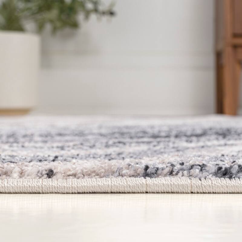 JONATHAN Y Eleni Contemporary Glam Abstract Marble Area Rug