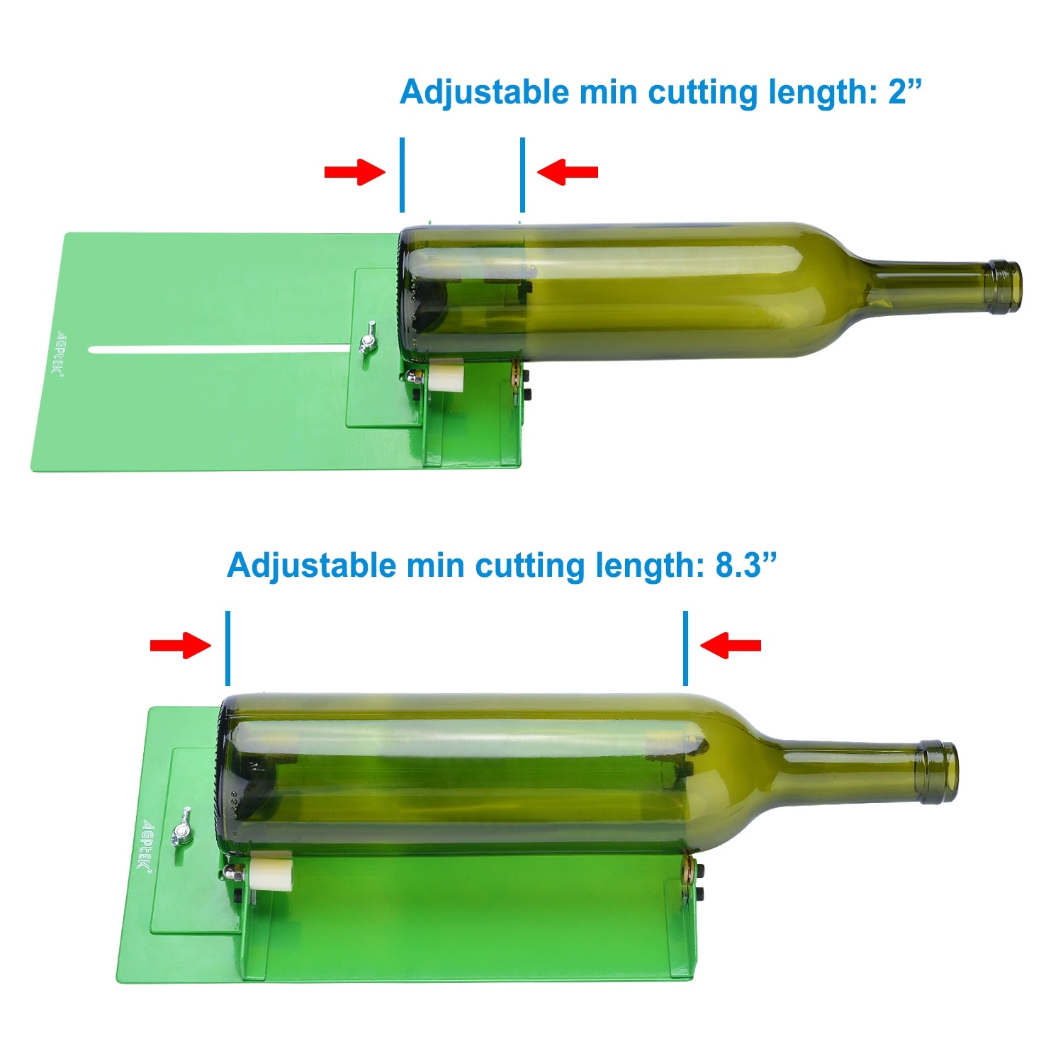 Glass Bottle Cutter Kit Beer Wine Jar DIY Cutting Machine Craft Recycle Tools US 