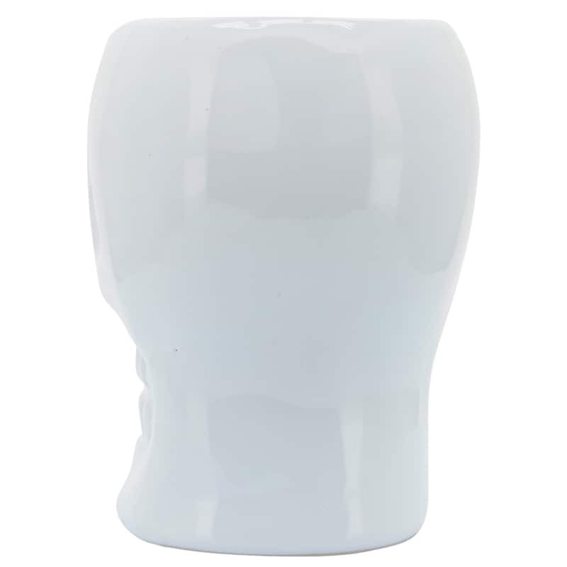 Sagebrook Home Ceramic Skull Vase Contemporary Gothic Decorative Skull Vase for Succulents or Small Plants
