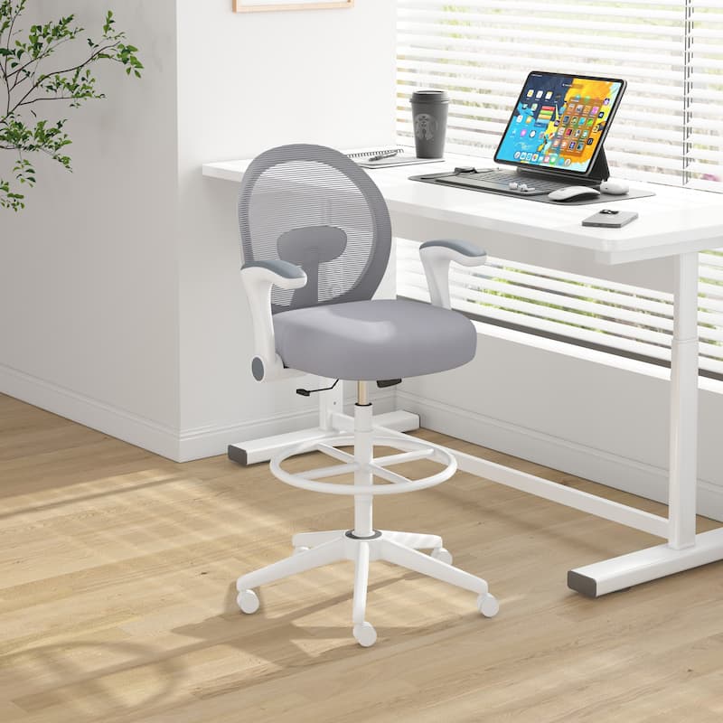 BOSS Ergonomic Flip Arm Mesh Task Chair