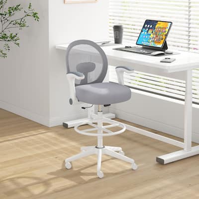 BOSS Ergonomic Flip Arm Mesh Task Chair