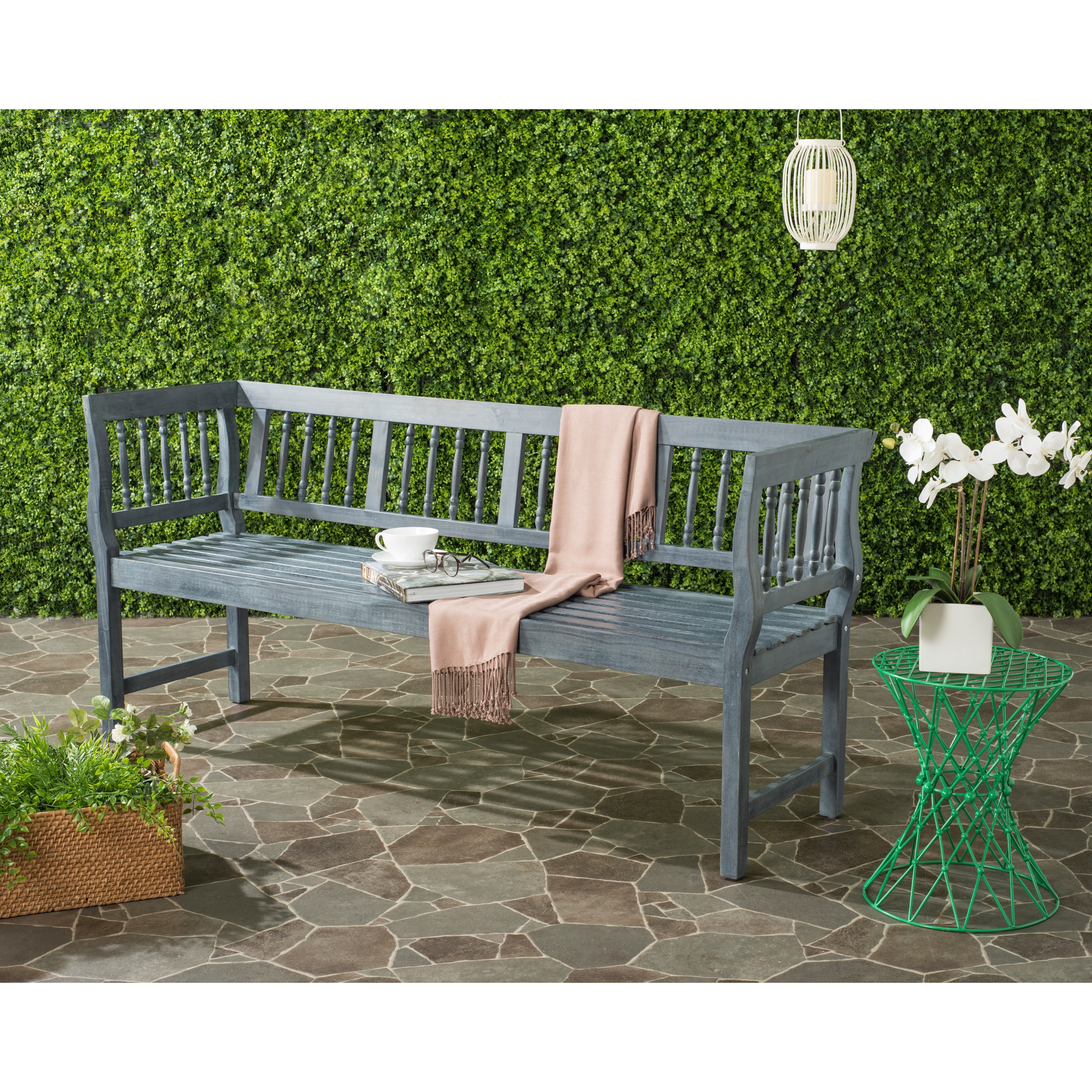 Safavieh bench new arrivals outdoor