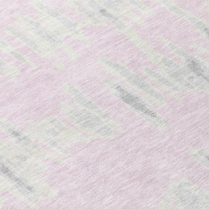 Machine Washable Indoor/ Outdoor Chantille Abstract Contemporary Rug