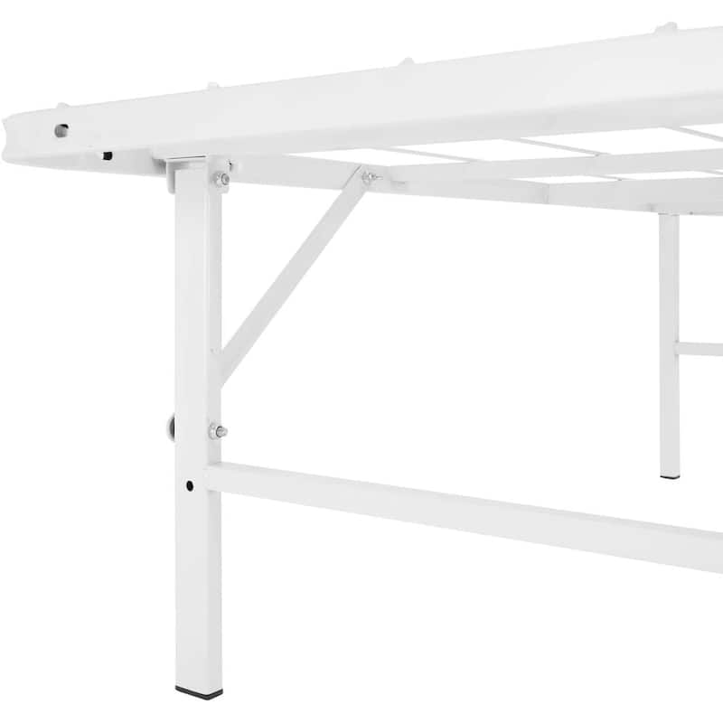 Heavy-Duty Metal Bed Frame with Simple Assembly – No Box Spring Needed, Mattress Support Platform