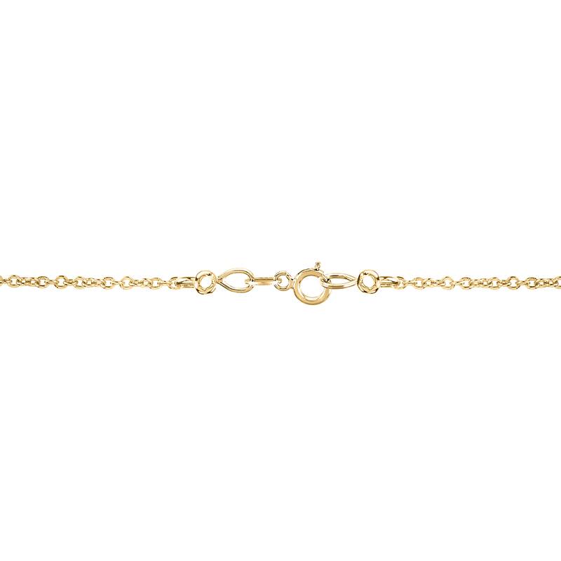 Auriya 14k Gold 1/3ct Marquise-Cut Diamond East-West Solitaire Pendant Necklace