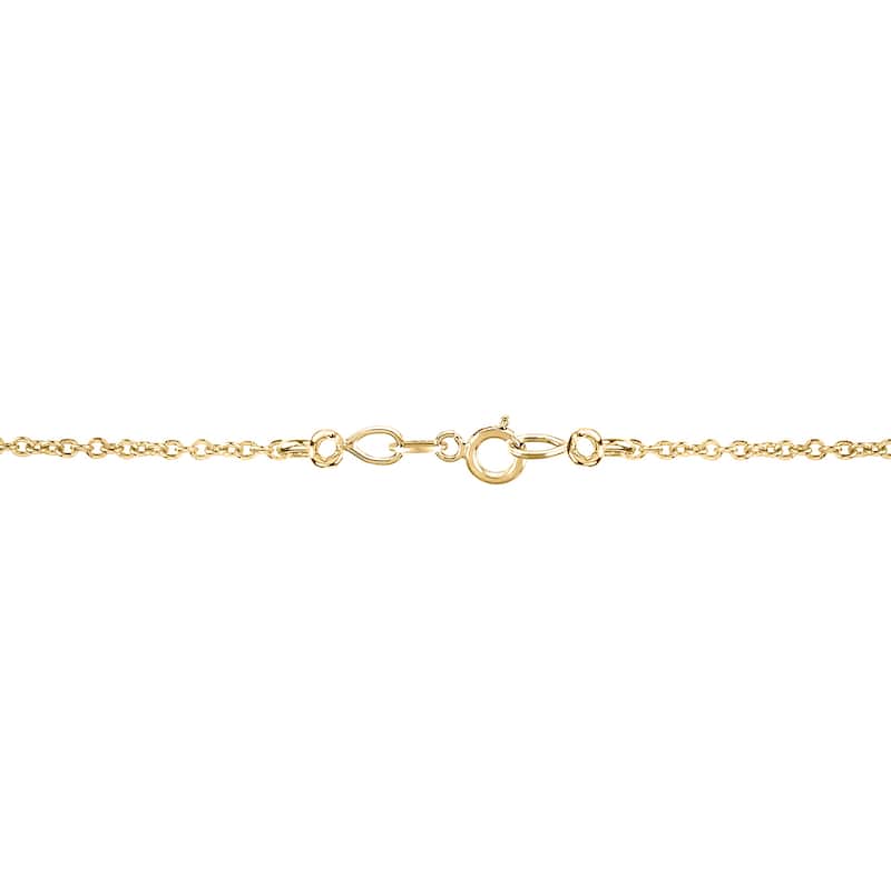 Auriya 1/4cttw East West Marquise Solitaire Diamond Necklace 14k Gold (J-K, I1-I2)
