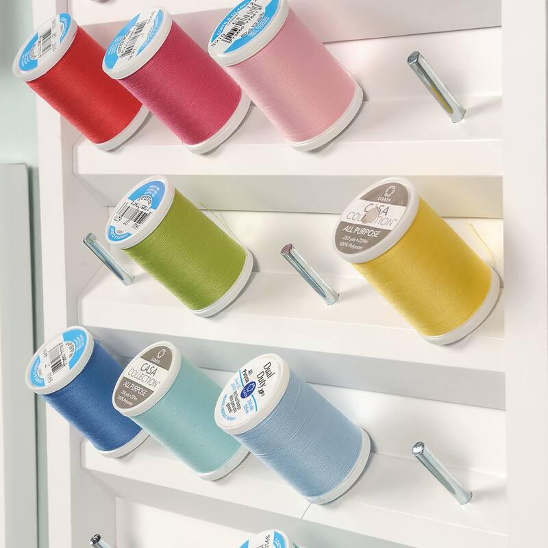 Wood Wall-Mounted Pegboard with Storage, White - 27.95" W x 2.52" D x 15.28" H