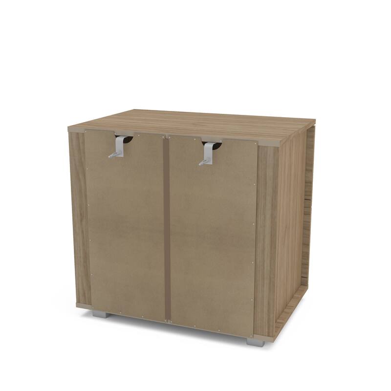 Polifurniture Madison Modern 2 Drawer Nightstand