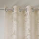 preview thumbnail 22 of 32, Madison Park Leilani Palm Leaf Burnout Window Curtain Sheer