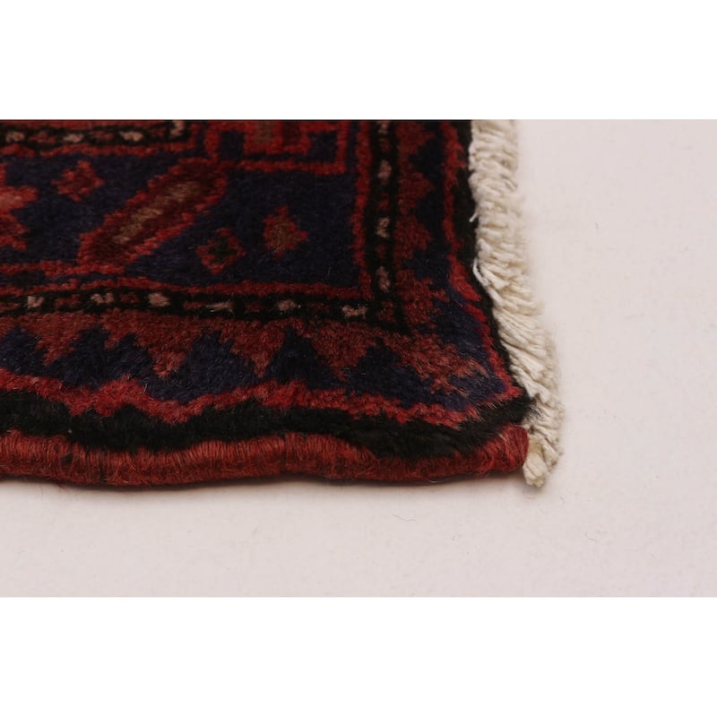 ECARPETGALLERY Hand-knotted Andelz Red Wool Rug - 3'7 x 6'6