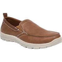 Deer Stags Men's Everest 2 Slip-On Tan Simulated Leather