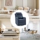preview thumbnail 42 of 53, Diana Modern Polyester 360-degree Swivel Rocker Recliner by HULALA HOME