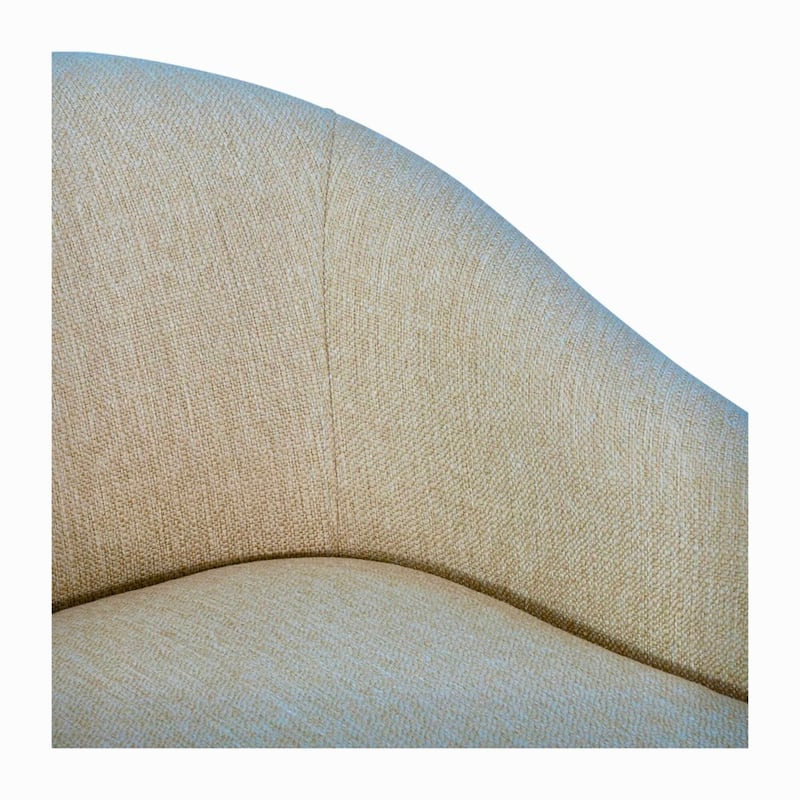 Madison Park Ashton Upholstered Swivel Chair with Wood Base