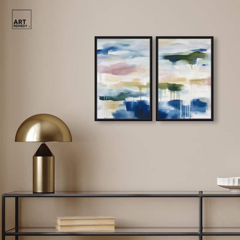 Kairos II Canvas Set of 2 by Art Remedy