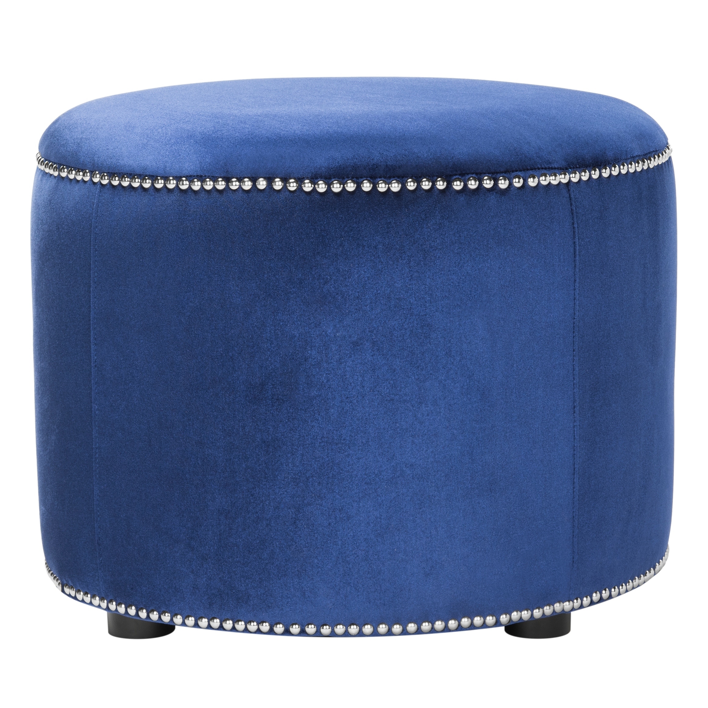 Royal blue ottoman bench discount