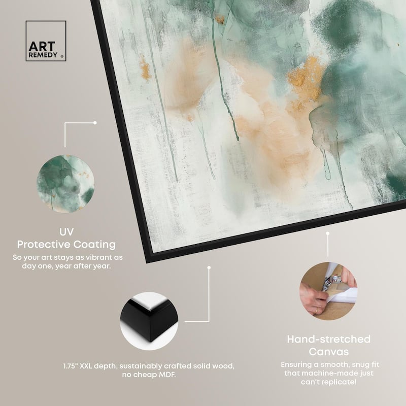 Verdant Vapors I Canvas by Art Remedy