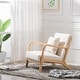 preview thumbnail 11 of 13, Carson Carrington Kaarnevaara Upholstered Accent Chair Beige