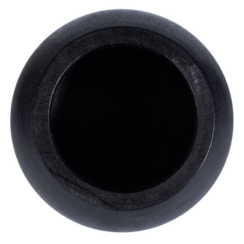 SAFAVIEH Outdoor Joslyn Black Planter - 16"W x 16"D x 13"H