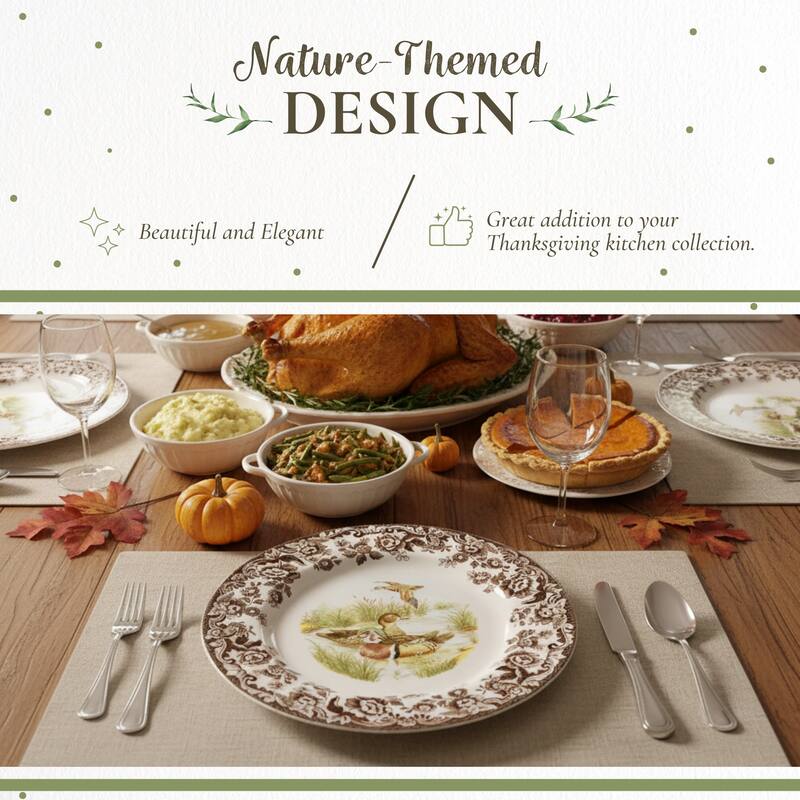 Spode Woodland Dinner Plate - Assorted Animals