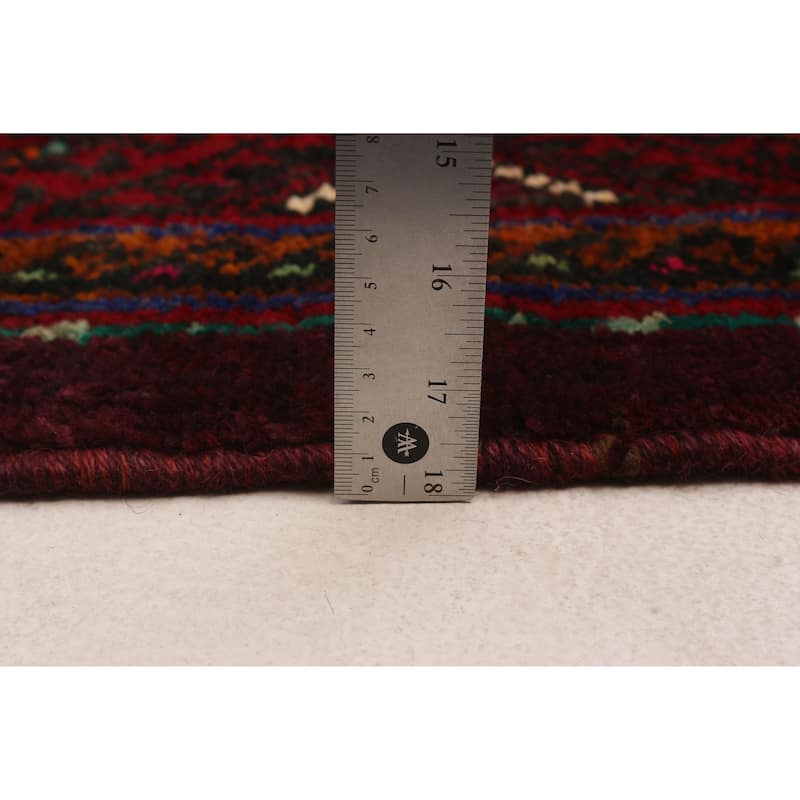 ECARPETGALLERY Hand-knotted Konya Anatolian Red Wool Rug - 5'4 x 9'5
