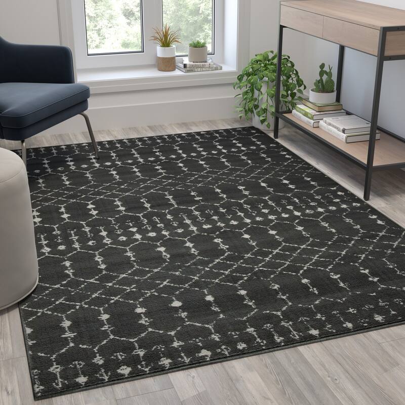 Geometric Style Modern Bohemian Design Area Rug