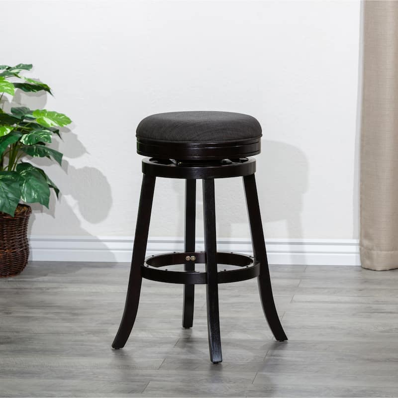 DTY Indoor Living Creede Backless Swivel Stool
