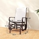 preview thumbnail 3 of 32, Outsunny Outdoor Glider Chair Set of 2, Gliders for Outside Patio with Smooth Rocking Mechanism