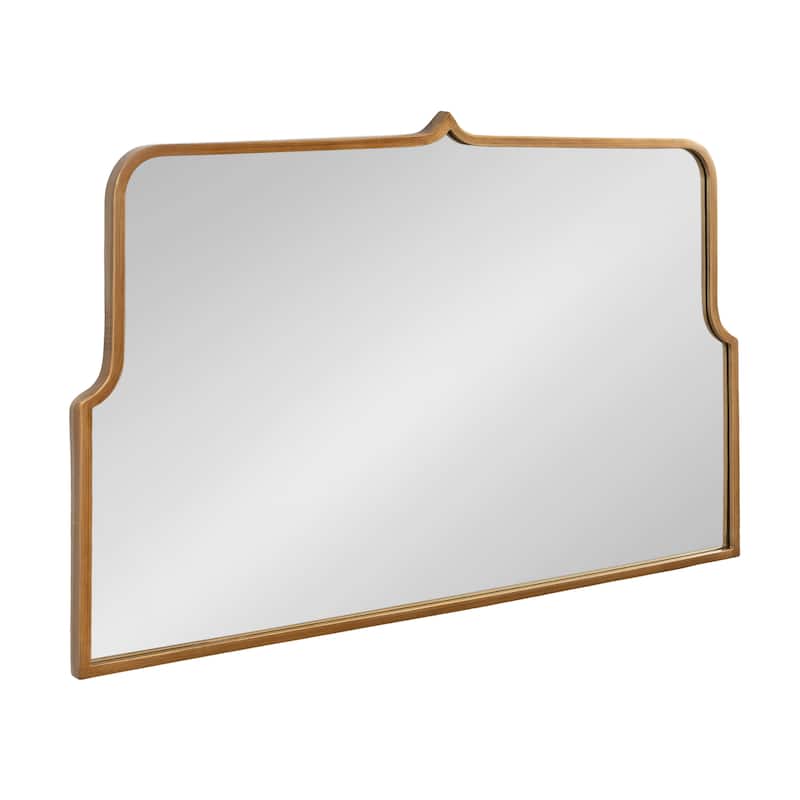 Kate and Laurel Gezella Wide Arch Mirror - 38x24 - Gold