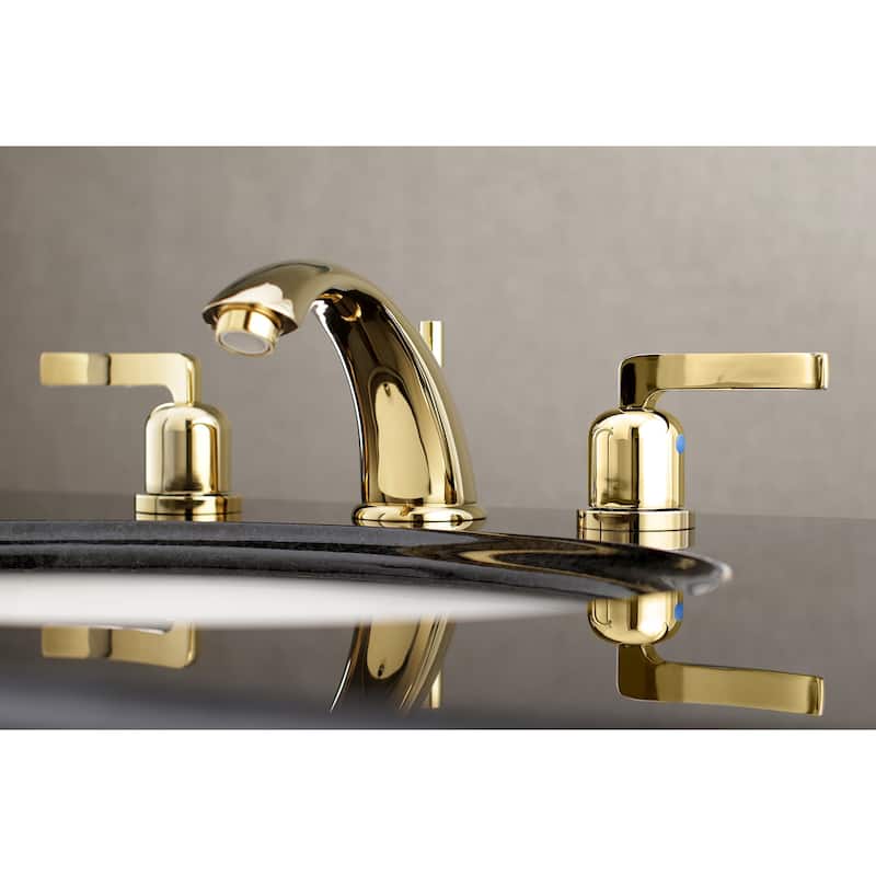Kingston Brass Centurion 1.2 GPM Widespread Bathroom Faucet with Flat