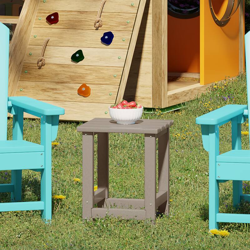 Laguna Kids Outdoor Poly Adirondack Side Table