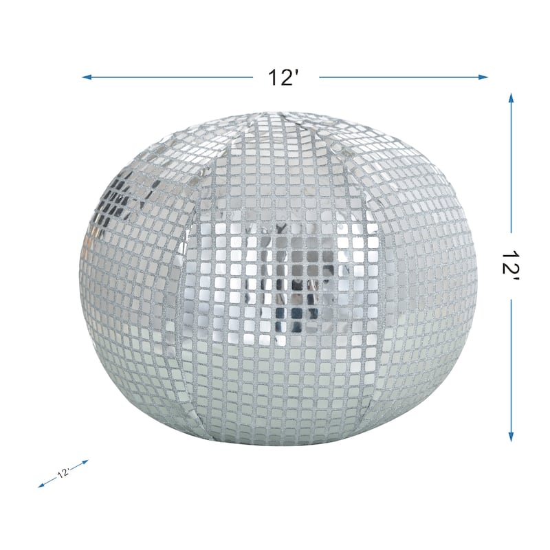 StyleCraft Mirage Metallic Throw Pillow