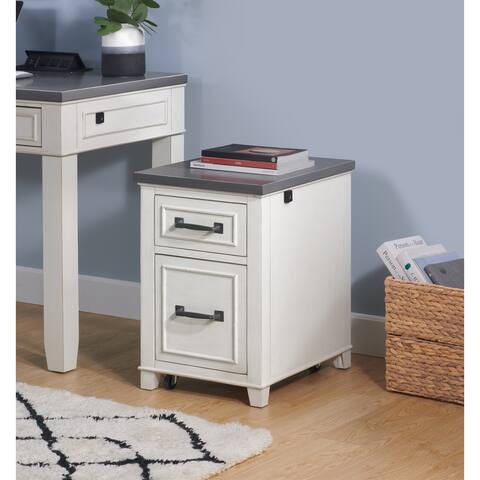 Del Mar 2-Drawer File Cabinet with Bio-metric Locking Drawer by Martin Svensson Home