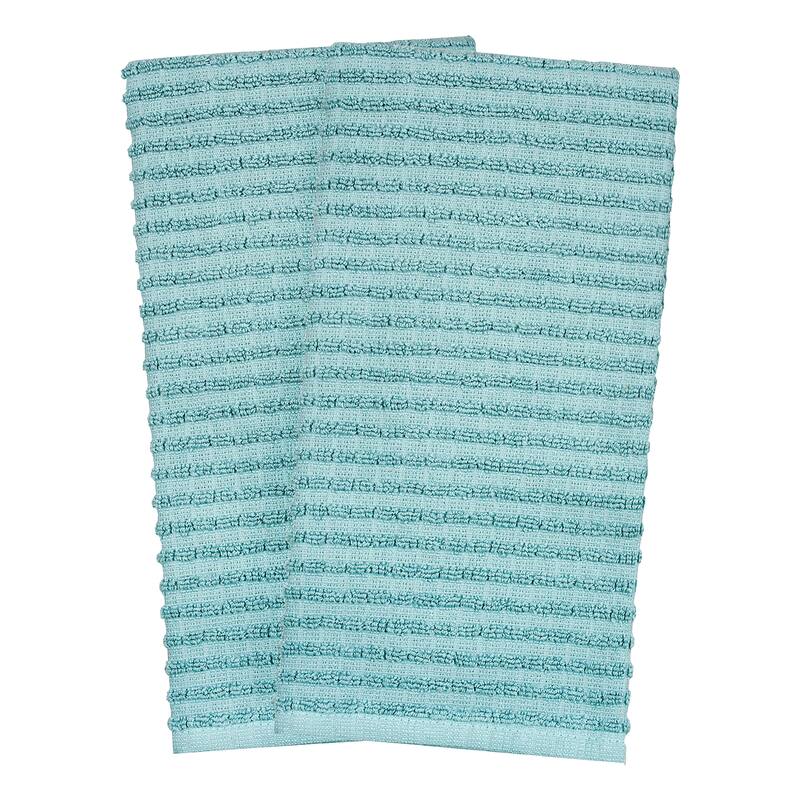 RITZ Royale Solid Cotton Kitchen Towels (Set of 2)