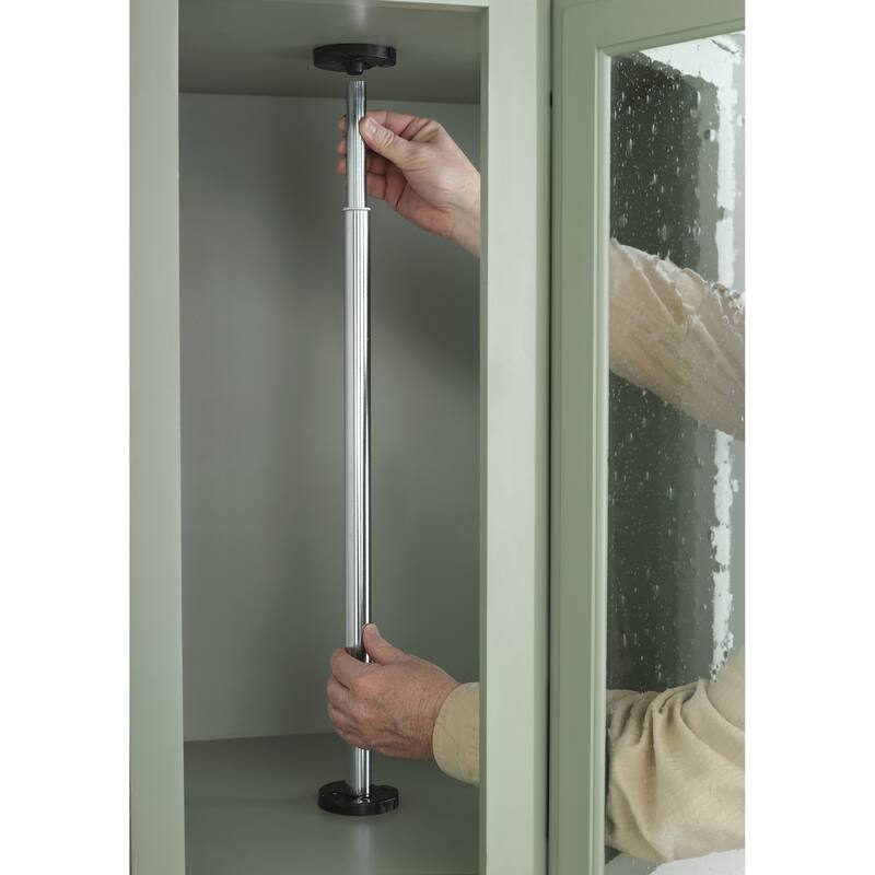 Rev-A-Shelf 20'' Lazy Susan Full-Circle Polymer 2-Shelf, White, 3072-20-11-52