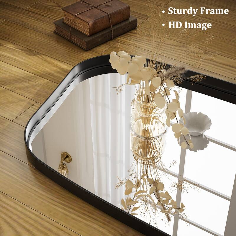 Irregular Bathroom Mirror Mirror Wall Decor