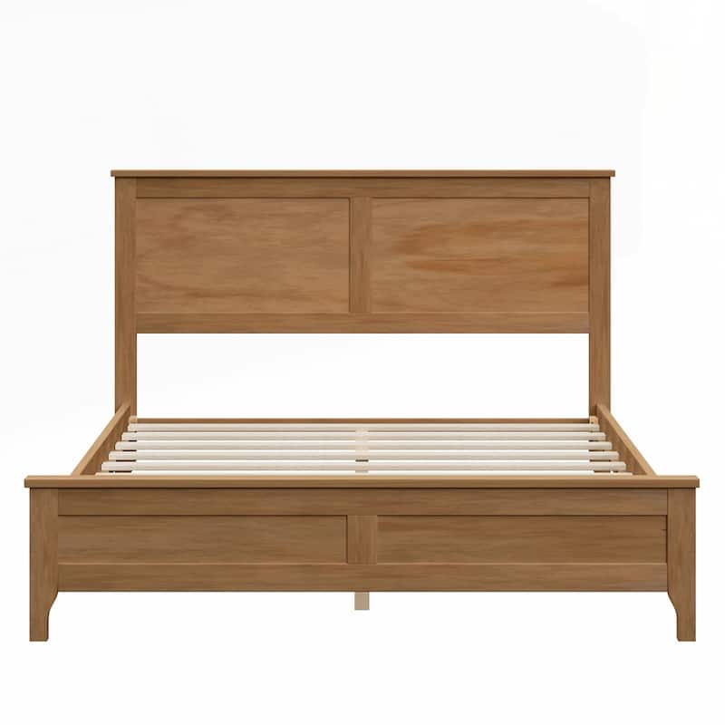 Solid Wood Platform Bed