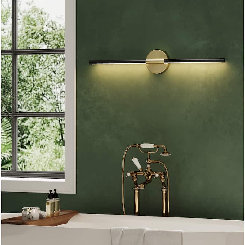 2-Light 28'' LED Bathroom Vanity Light Fixtures