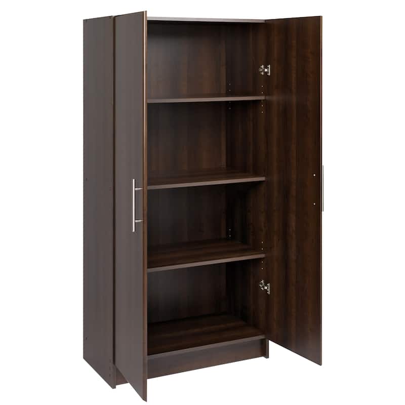 Prepac 'Winslow Elite' 32-inch Brown Storage Cabinet - 32 Inch - 32 Inch