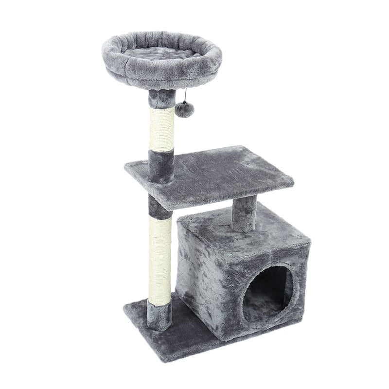 Pet Cat Tree Condo House Scratcher Scratching Post Climbing Tree Toys