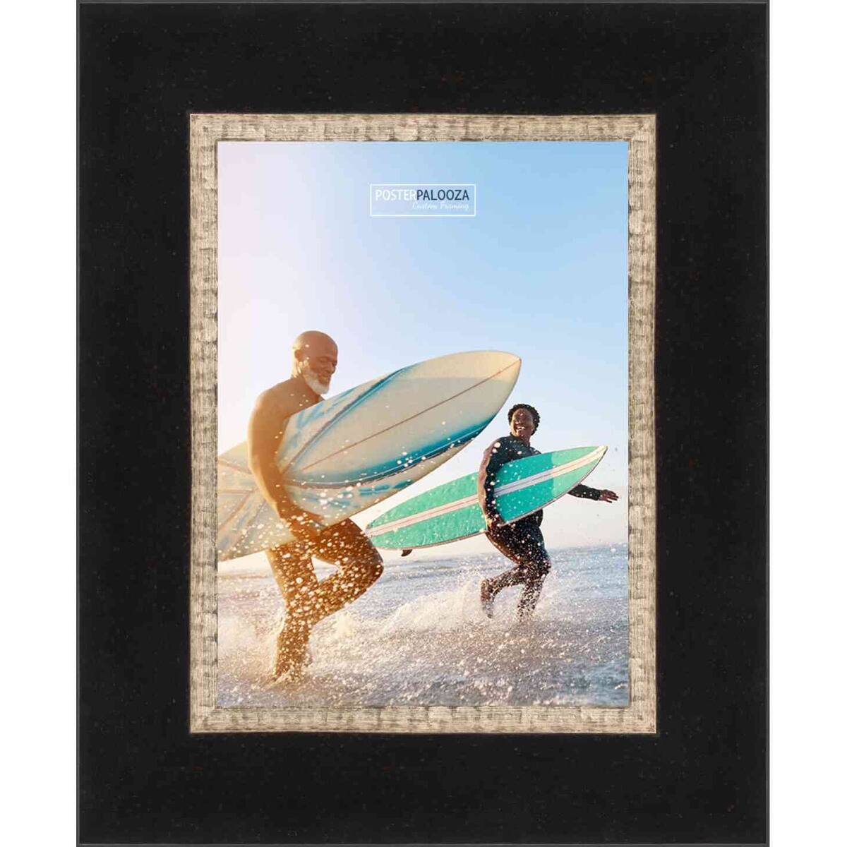 6x4 Traditional Complete Wood Picture Frame with UV Acrylic, Foam Board