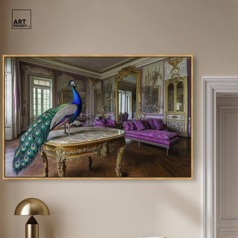 Royal Plumage Canvas by Art Remedy