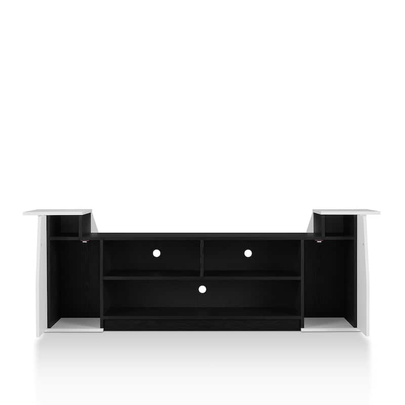 Tai Contemporary 71-inch 3-Open Shelf TV Console by Furniture of America