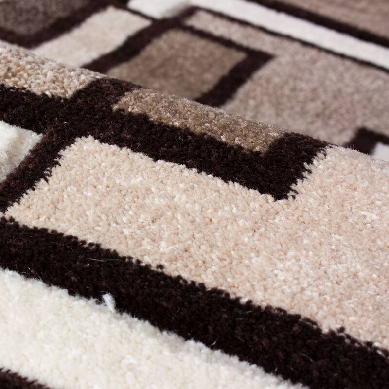 Well Woven Modern Geometric Mat Accent Rug - 2' x 3' - 2' x 3'