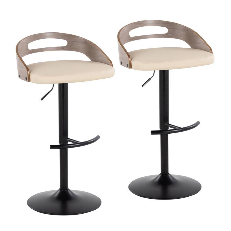 Cassis Adjustable Barstool - Set of 2