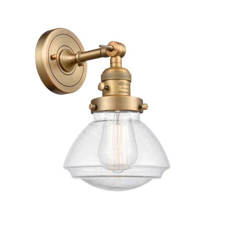 Innovations Lighting Olean 8" Tall Bathroom Sconce