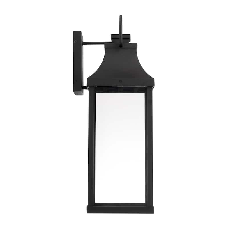 Bradford Outdoor 1-light Large LED Wall Lantern w/ Clear Glass